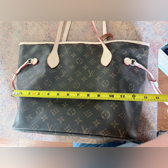 Luxury Designer Monogram Tote Bag - Brown - Picture 4 of 6